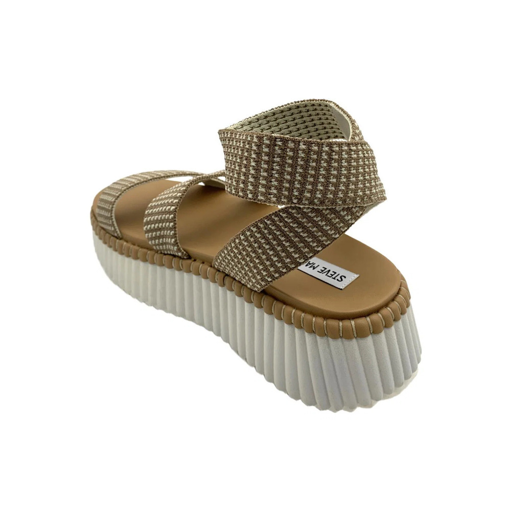 Steve Madden Women's Shelle Platform Sandals Taupe - Medium - Picture 3 of 3